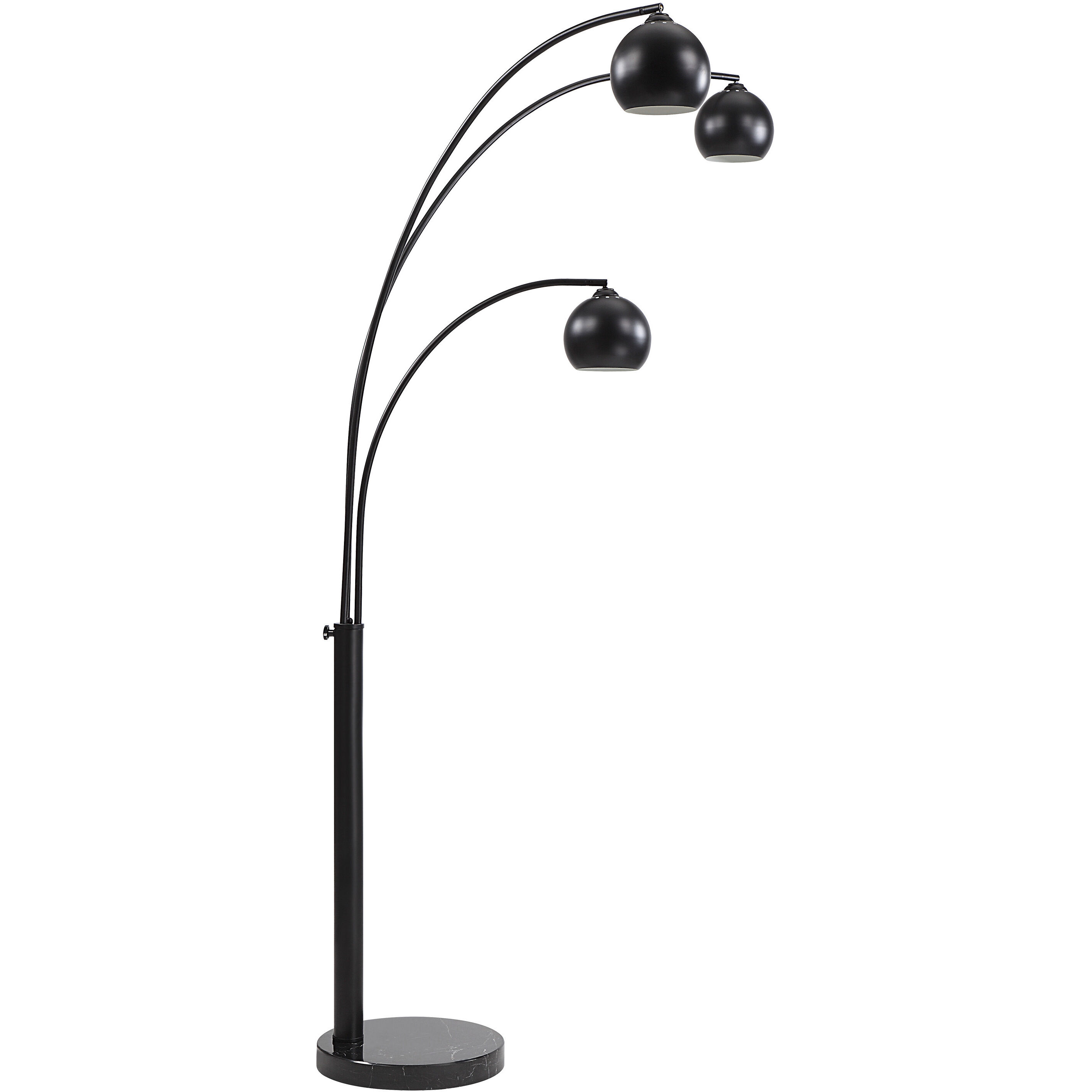 Folia 87 inch 40 watt Matte Black Floor Lamp Portable Light