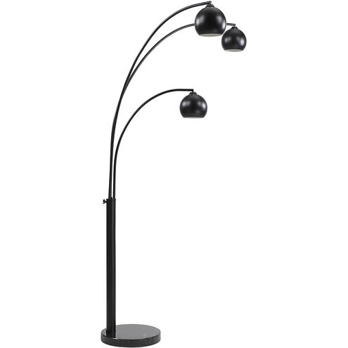 Folia 87 inch 40 watt Matte Black Floor Lamp Portable Light