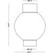 Felino 16.5 X 5.25 inch Vase, Large