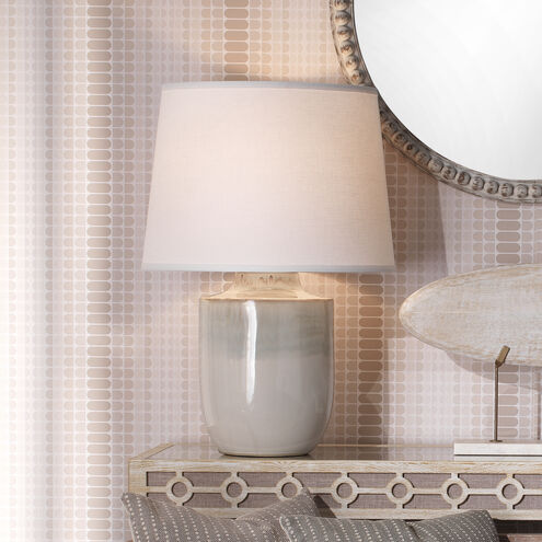 Lagoon 28 inch 150.00 watt Cream Ceramic Table Lamp Portable Light