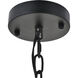 Nocturne 1 Light 16 inch Black Pendant Ceiling Light