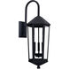 Ellsworth 3 Light 29 inch Black Outdoor Wall Lantern