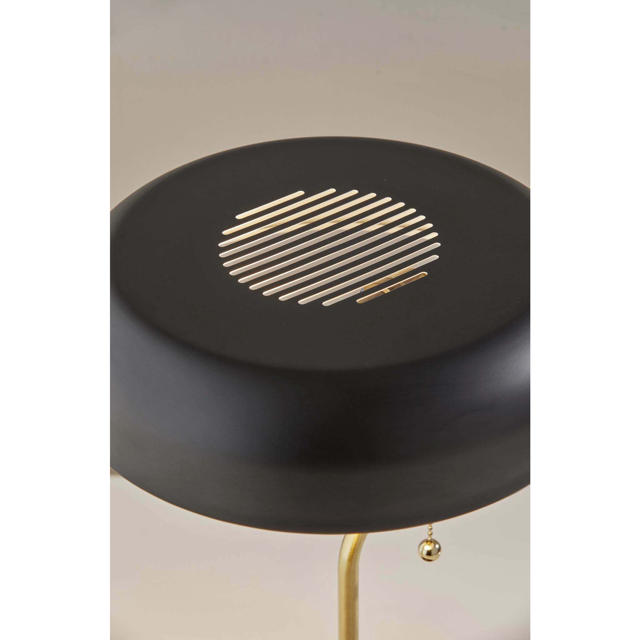 Timothy 17 inch 60.00 watt Black and Antique Brass Table Lamp Portable Light