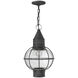 Cape Cod 1 Light 11 inch Aged Zinc Outdoor Hanging Lantern