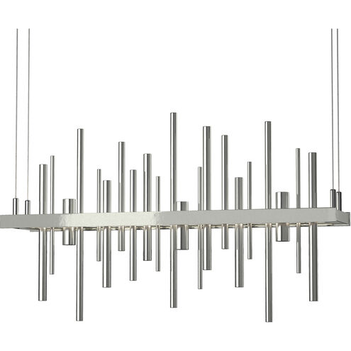 Cityscape LED 25.5 inch Dark Smoke and White Pendant Ceiling Light in Dark Smoke/White