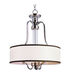 Montclair 3 Light 20 inch Brushed Nickel Pendant Ceiling Light