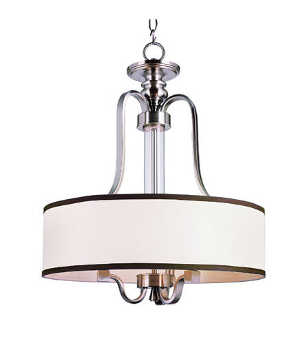 Montclair 3 Light 20 inch Brushed Nickel Pendant Ceiling Light