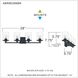 Abner 4 Light 28 inch Matte Black Bath Light Wall Light