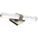 Regal LED 18 inch Brushed Nickel Bath Vanity & Wall Light in 18in.
