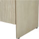 Aida Light Brown and Antique Brass Cabinet