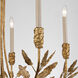 Palm d'Or 5 Light 32 inch Gold Chandelier Ceiling Light