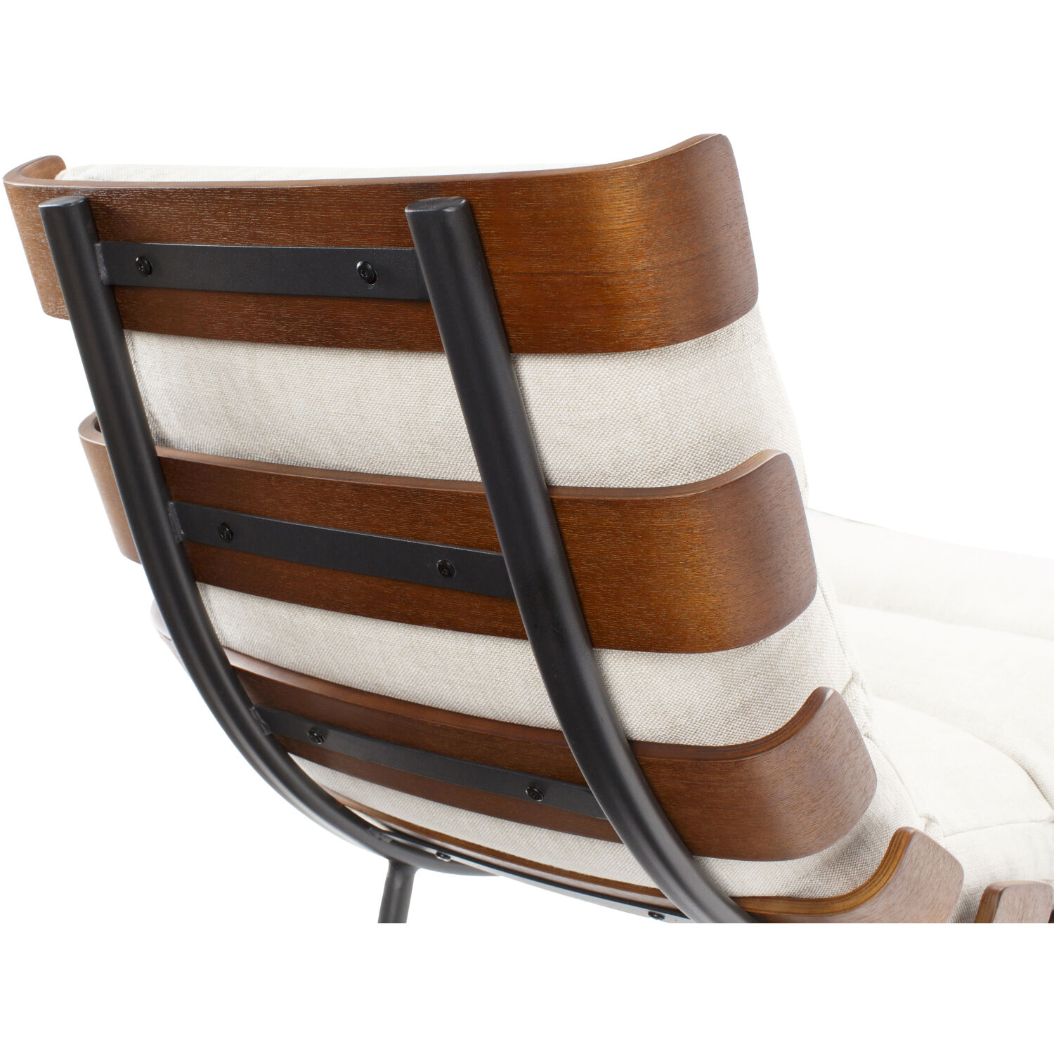 Laval Oatmeal / Black Lounger