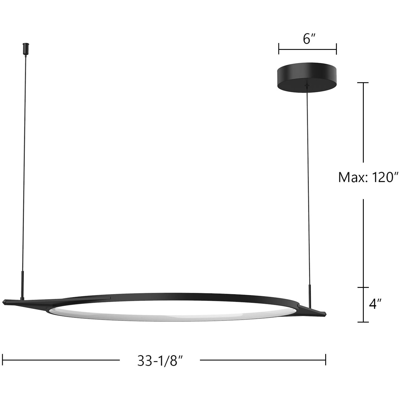 Serif Pendant Ceiling Light