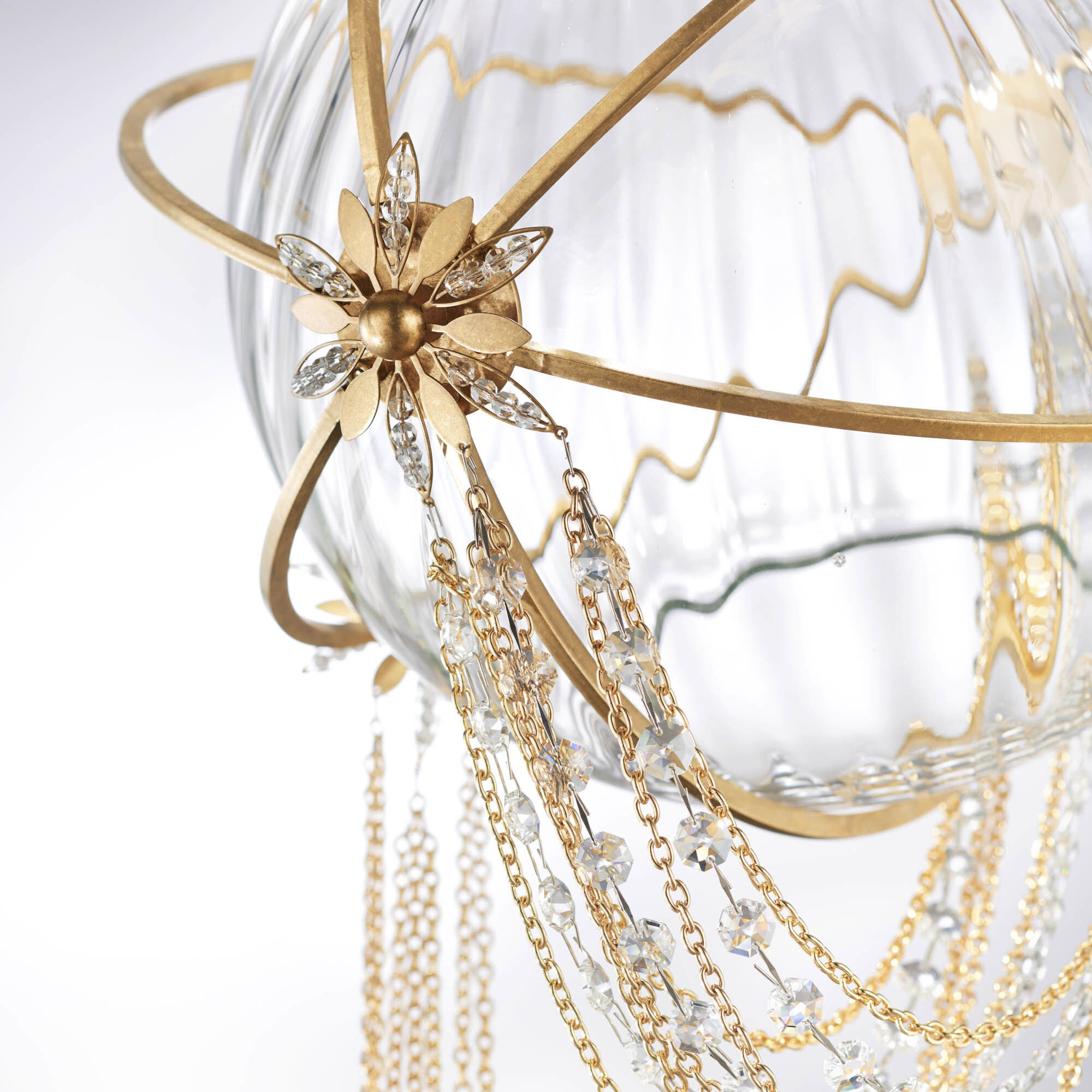 Forever Revere LED 14.4 inch Heirloom Gold Pendant Ceiling Light