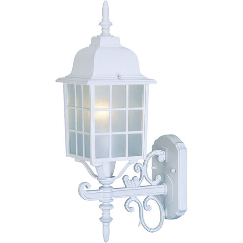 Nautica 1 Light 19 inch Textured White Exterior Wall Mount