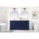 Clarence 72 X 22 X 35 inch Blue Vanity Sink Set