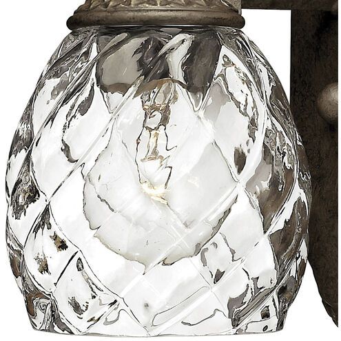 Plantation 1 Light 6.5 inch Pearl Bronze Vanity Light Wall Light
