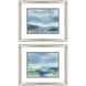 Abstract Collection Blue Framed Art