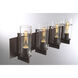 Pista LED 6 inch Bronze Wall Sconce Wall Light