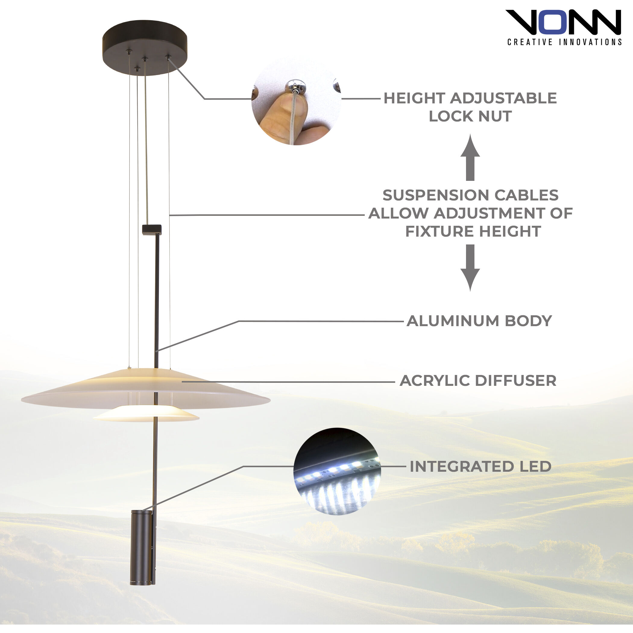 Artisan Collection/POSITANO Series 19.75 inch Black Pendant Ceiling Light