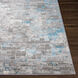 Enfield 84 X 63 inch Teal Rug in 5 x 8, Rectangle