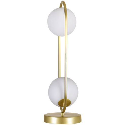 Celeste 19 inch 5.00 watt Medallion Gold Table Lamp Portable Light
