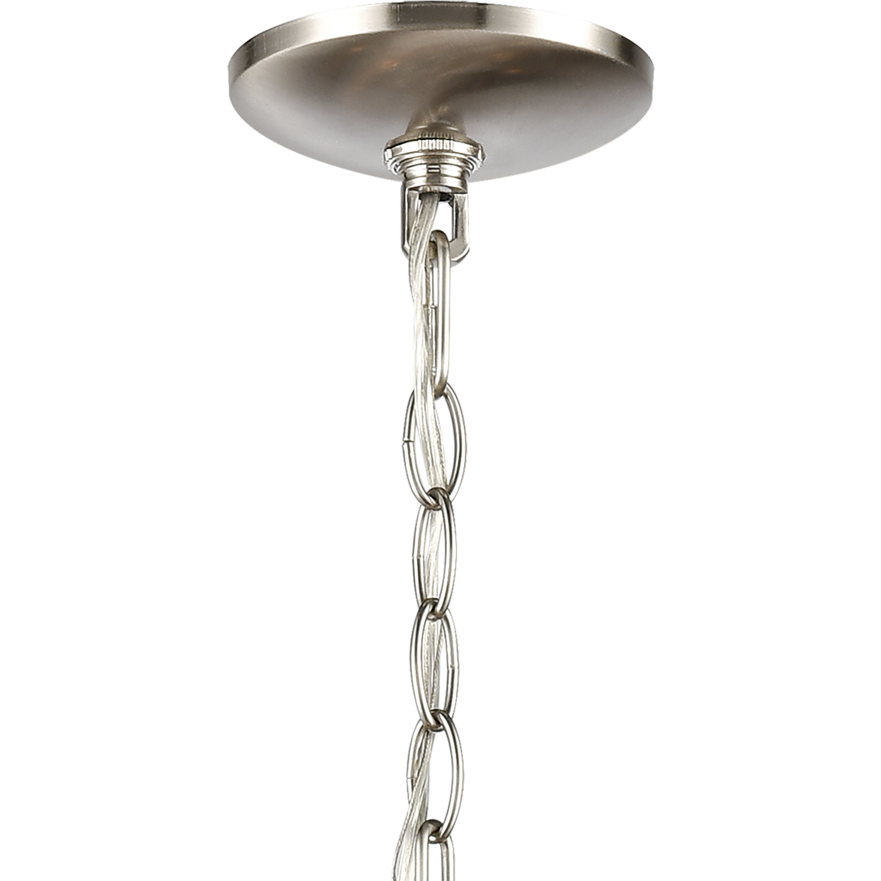 Market Square 9 Light 29 inch Brushed Nickel Chandelier Ceiling Light