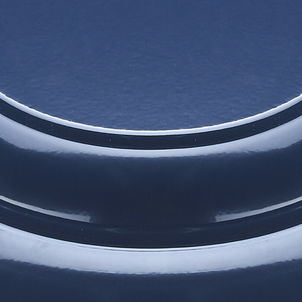 Yep Orwell 1 Light 10 inch Chrome Pendant Ceiling Light in Navy, Damp