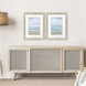 Timeless Waves Blue and White Framed Art, Propac