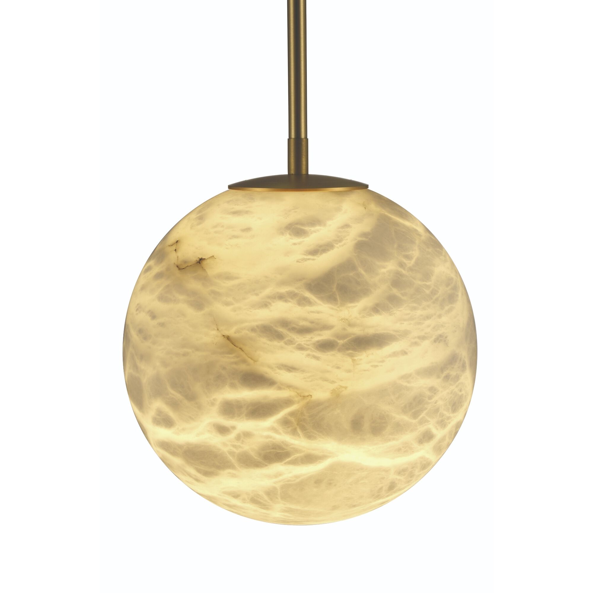 Kepler LED 12 inch Gold Pendant Ceiling Light