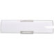 Allure LED 24 inch Brushed Nickel Bath Vanity Light Wall Light