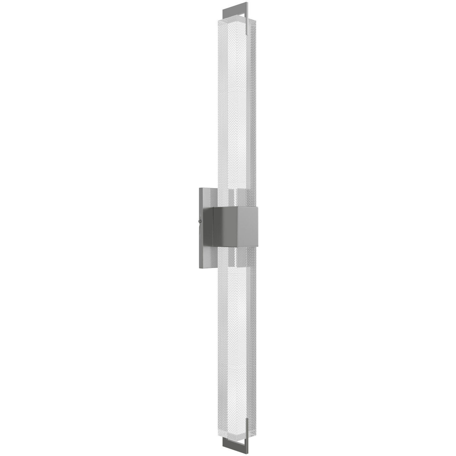 Original Glacier Snow Avenue Wall Sconce Wall Light in Polished Nickel