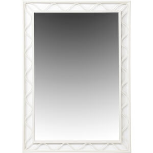 Meg Braff 42 X 30 inch White/Plain Wall Mirror