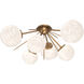 Gaia 6 Light 32.30 inch Flush Mount