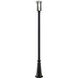 Abbey 1 Light 113.38 inch Black Outdoor Post Mounted Fixture