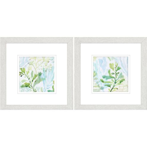 Waterside Collection Blue Framed Art