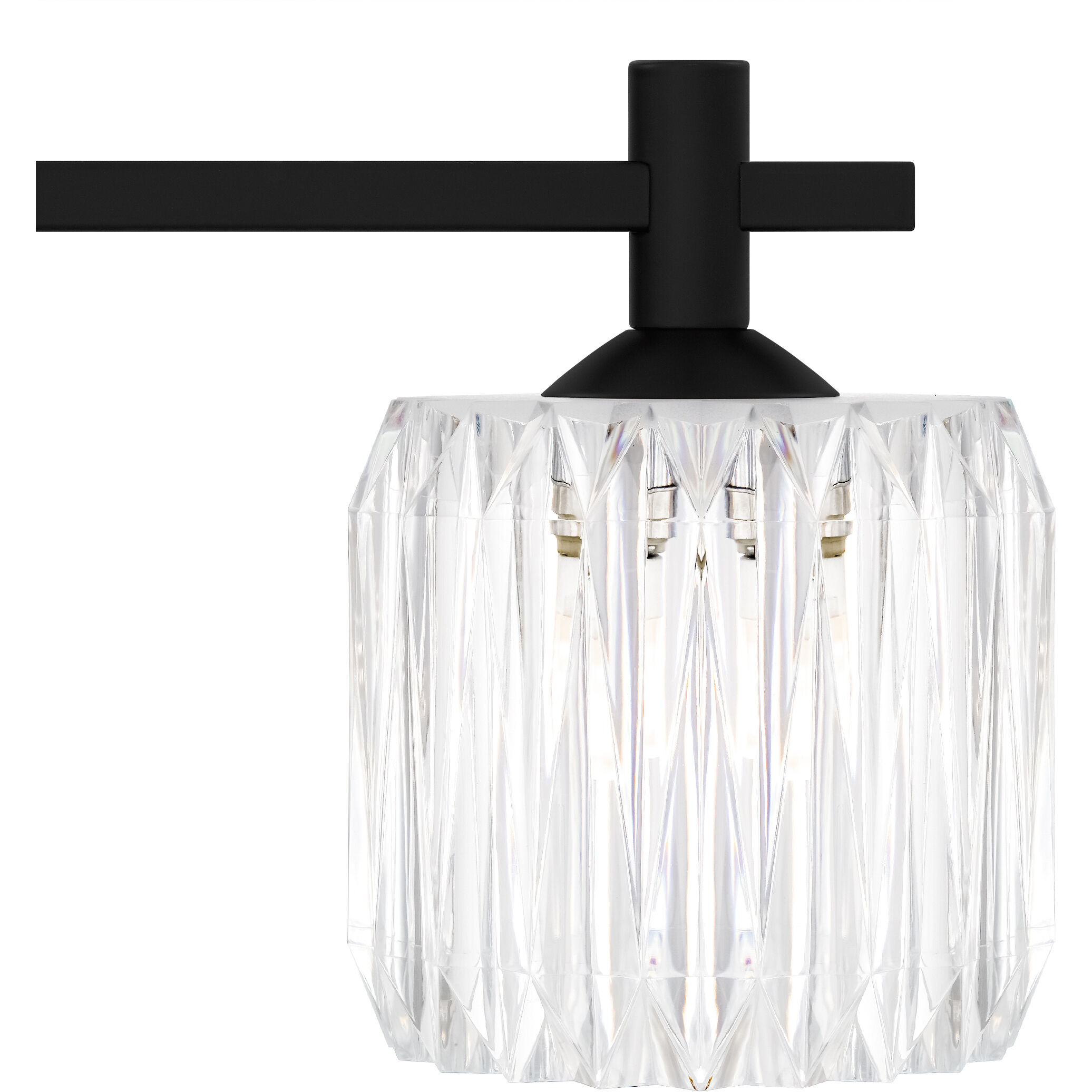 Spade LED 21.5 inch Matte Black Bath Light Wall Light, Large