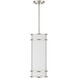 Porter 1 Light 8 inch Satin Nickel Mini-Pendant Ceiling Light