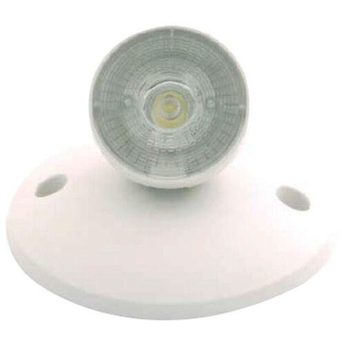Aaliyah 1 Light White Exit / Emergency Ceiling Light