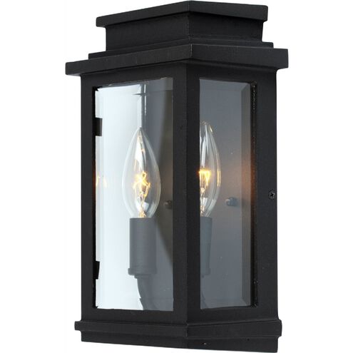Freemont LED 10.75 inch Black Outdoor Wall Light