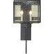 Hill Country 2 Light Darkened Bronze Wall Sconce Wall Light