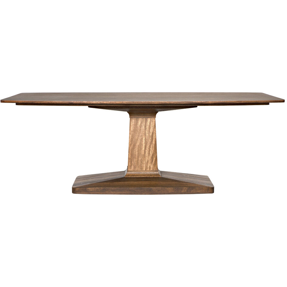 Travis 84 X 44 inch Dark Walnut Dining Table