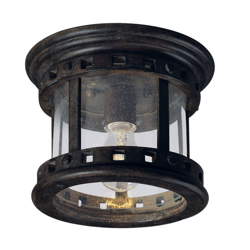 Santa Barbara DC 1 Light 9 inch Sienna Outdoor Ceiling Mount