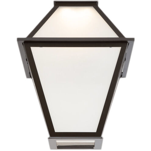 Terrace LED 24 inch Statuary Bronze Outdoor Sconce, Lantern