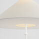 Kelly Wearstler Zealous 30 inch 15.00 watt Museum White Table Lamp Portable Light