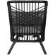 Pagar Natural and Grey Chair, With Cushion