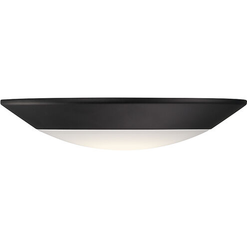 Stella 120V LED 9.37 inch Matte Black Disc Light
