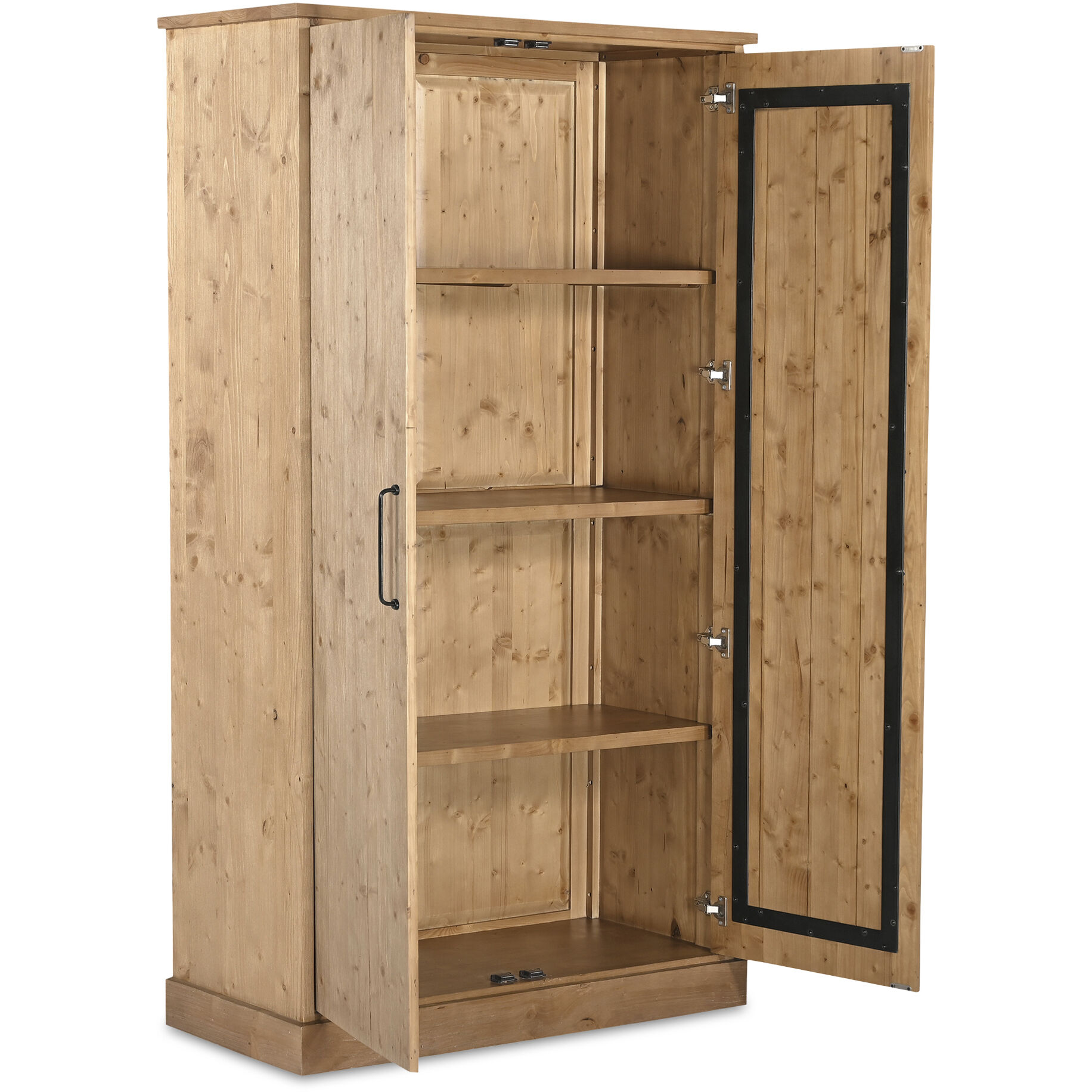 Tade Brown Tall Cabinet