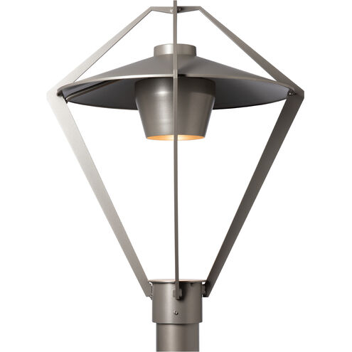 Stellar 1 Light 22.4 inch Coastal Burnished Steel Post Light