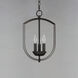 Provident 3 Light 10 inch Black Chandelier Ceiling Light